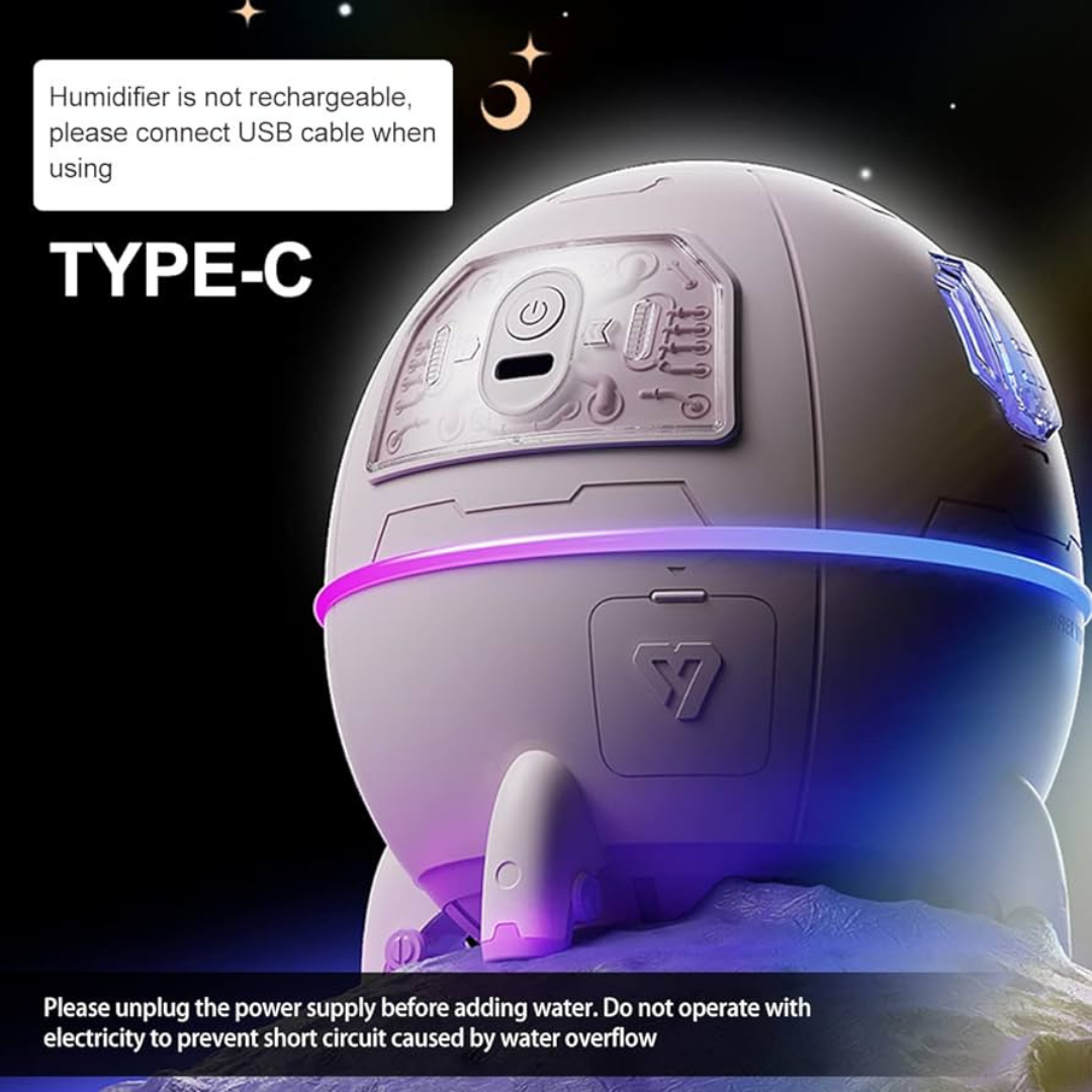 Space Capsule - Air Humidifier for Kids